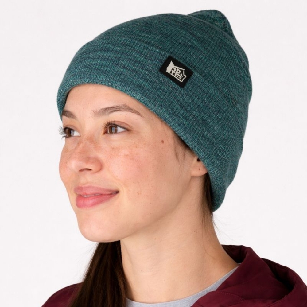 REI Heathered Emerald Beanie